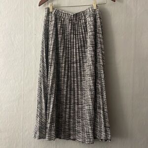 Lane Bryant Mock Pleated Tweed Knit Skirt size 14/16